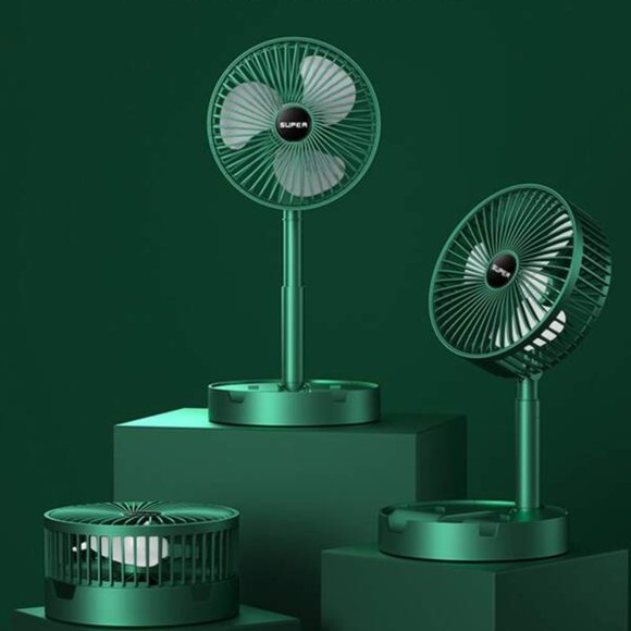 Powerful Portable Rechargeable Foldable Fan New - Picture 2 of 6